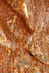 Image showing rusty wall