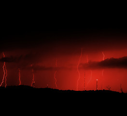 Image showing Lightning Storm