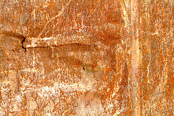 Image showing rusty wall