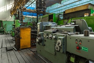 Image showing Industrial machine  in the factory