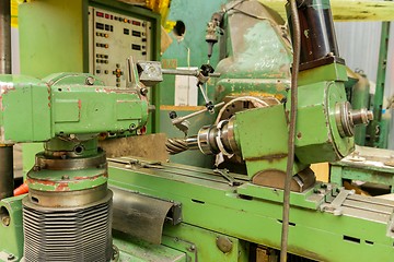 Image showing Industrial machine  in the factory