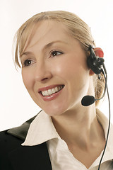 Image showing Friendly Help Desk Staff