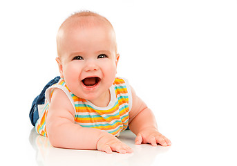 Image showing Happy Little Baby