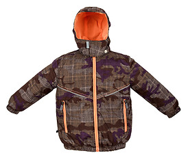 Image showing Warm jacket isolated