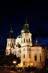 Image showing Prague St Mikulas Church