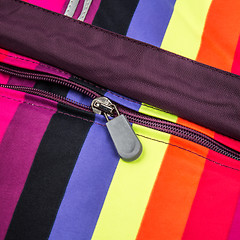 Image showing Close up zipper