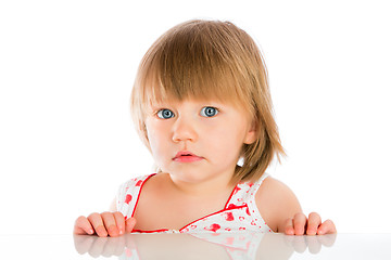 Image showing Two years old baby girl