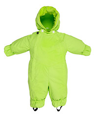 Image showing Childrens snowsuit fall