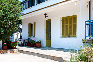 Image showing beautiful facade of the house