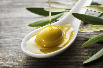 Image showing Olive oil