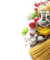 Image showing Pasta ingredients