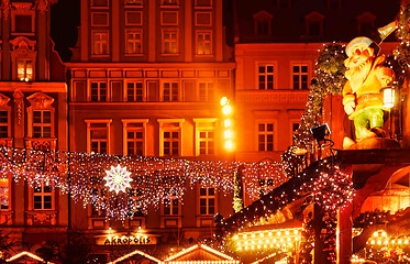 Image showing Market Square in Wroclaw, Poland 