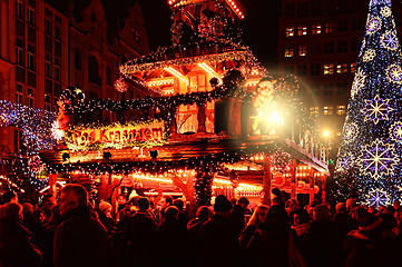 Image showing Market Square in Wroclaw, Poland 