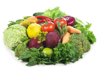 Image showing fresh vegetables