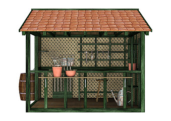 Image showing Potting Shed