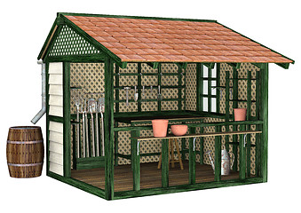 Image showing Potting Shed