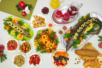 Image showing traditional festive food