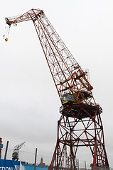 Image showing a big crane