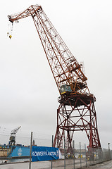Image showing big crane