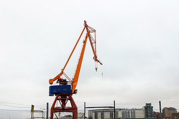 Image showing Big crane