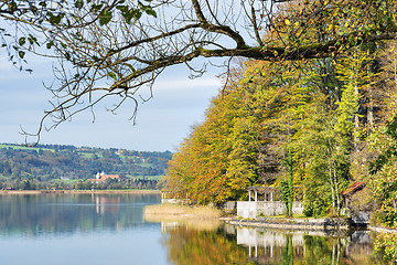 Image showing view lake Kochelsee