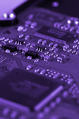Image showing Electronic circuit board