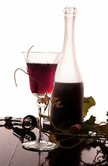 Image showing Red wine