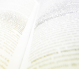 Image showing Opened book