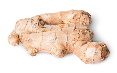 Image showing Entire ginger root