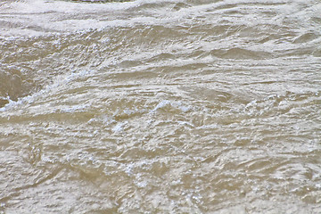 Image showing flooding river after a storm 