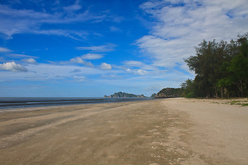 Image showing  beach and tropical sea in summer