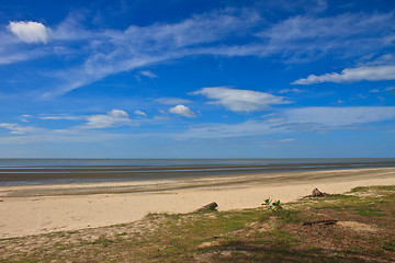 Image showing  beach and tropical sea in summer