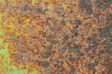 Image showing rust on metal surface