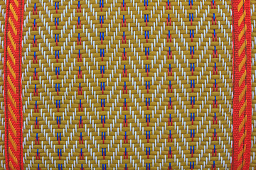 Image showing Texture of thai native weave mat