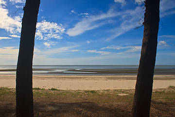 Image showing  beach and tropical sea in summer