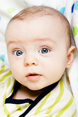 Image showing Adorable baby. studio photo