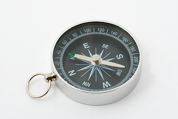 Image showing Compass on white background