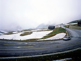 Image showing Alpine road, Austria
