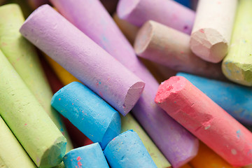 Image showing Sidewalk chalk