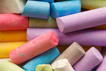 Image showing Sidewalk chalk