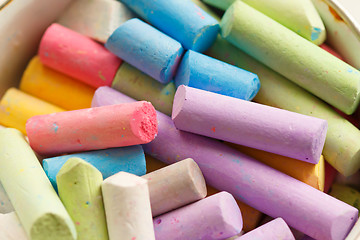 Image showing Sidewalk chalk