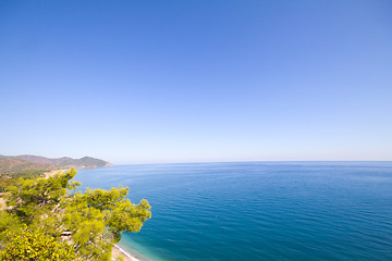 Image showing Olimpos Mediterranean Sea and Mountain . Antalya. Turkey