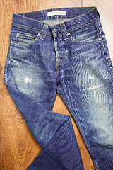 Image showing vintage fashion jeans