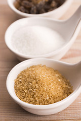 Image showing Difrent kind of sugar