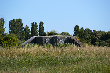 Image showing Old World War 2 bunker