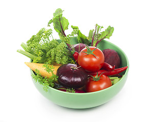 Image showing fresh vegetables