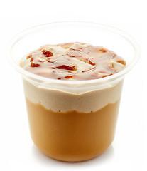 Image showing caramel dessert