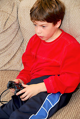 Image showing Boy video game