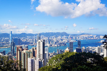 Image showing hong kong city day