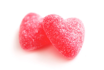 Image showing Candy hearts